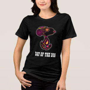 Peanuts Decorated Day of the Dog Tri-Blend Shirt