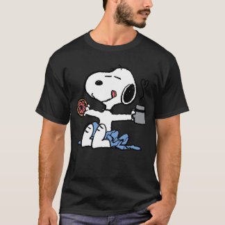 Peanuts Doughnut Coffee Snoopy T-Shirt