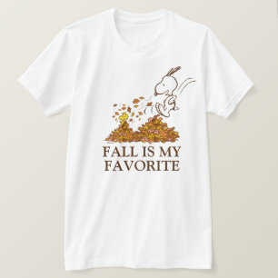 Peanuts Fall Is My Favourite T-Shirt