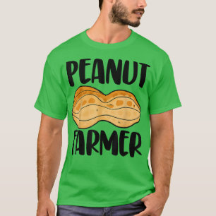 Peanuts Farmer Tasty Funny Gender Reveal Nuts Love T-Shirt
