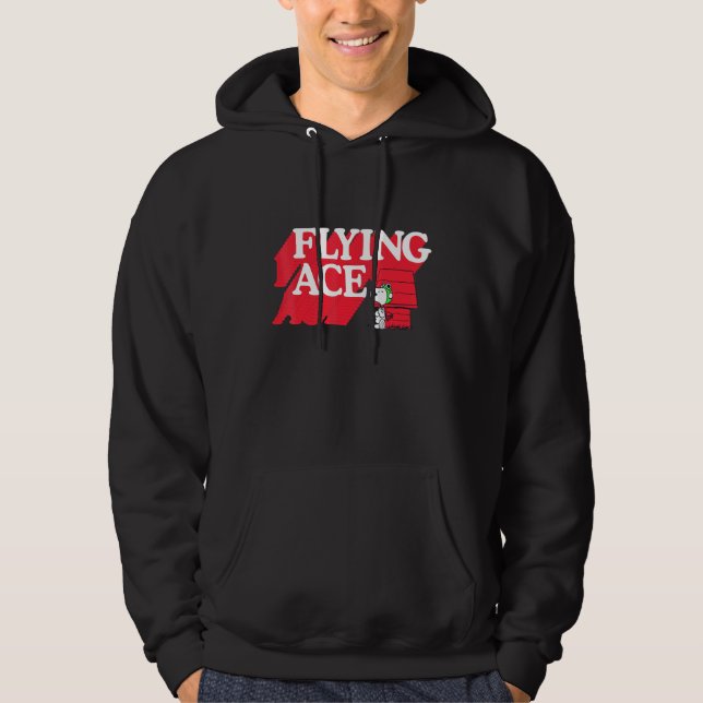 Peanuts Flying Ace Hoodie (Front)