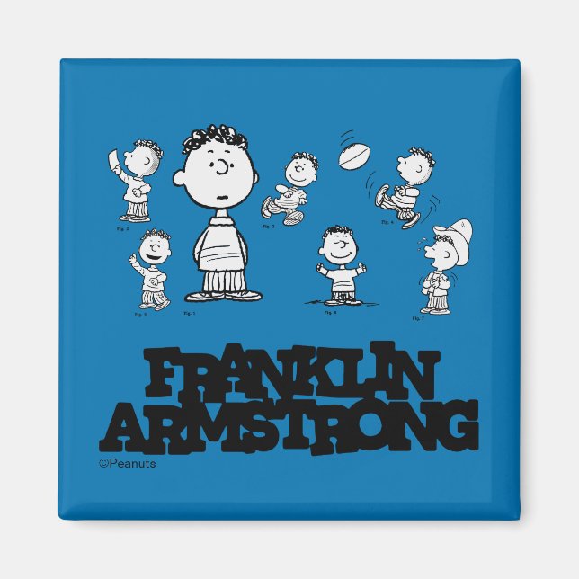 Peanuts | Franklin Armstrong Magnet (Front)