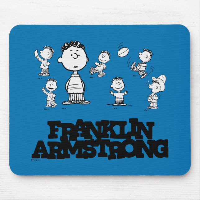 Peanuts | Franklin Armstrong Mouse Mat (Front)