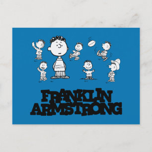 Peanuts Franklin Armstrong Postcard