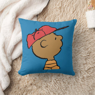 Peanuts Franklin Baseball Cap Cushion