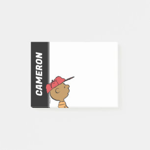 Peanuts   Franklin Baseball Cap Post-it Notes