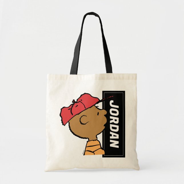 Peanuts | Franklin Baseball Cap Tote Bag (Front)