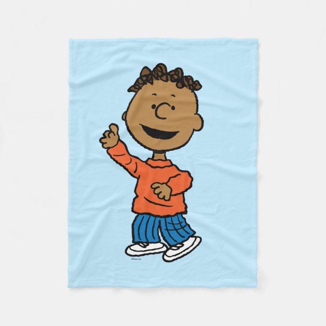 Peanuts | Franklin Fleece Blanket (Front)