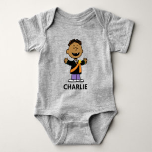 Peanuts Franklin Halloween Vampire Baby Bodysuit