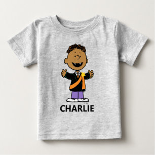 Peanuts Franklin Halloween Vampire Baby T-Shirt