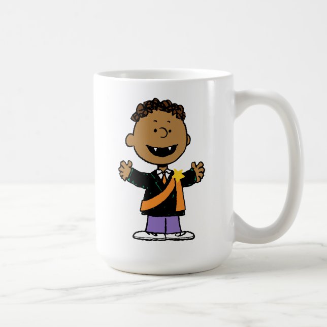 Peanuts | Franklin Halloween Vampire Coffee Mug (Right)