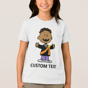 Peanuts Franklin Halloween Vampire Tri-Blend Shirt