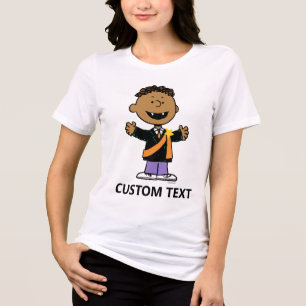 Peanuts Franklin Halloween Vampire Tri-Blend Shirt
