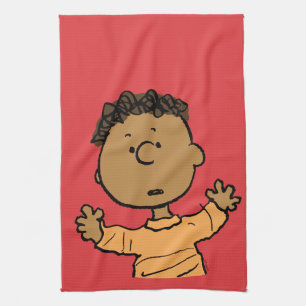 Peanuts   Franklin Look Tea Towel