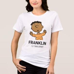 Peanuts   Franklin Look Tri-Blend Shirt
