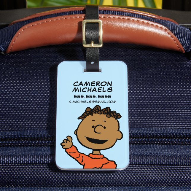 Peanuts | Franklin Luggage Tag (Front Insitu 2)