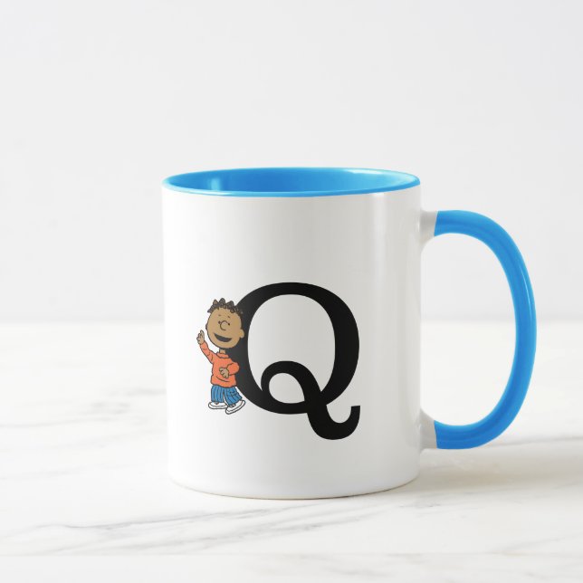 Peanuts | Franklin Monogram Q Mug (Right)