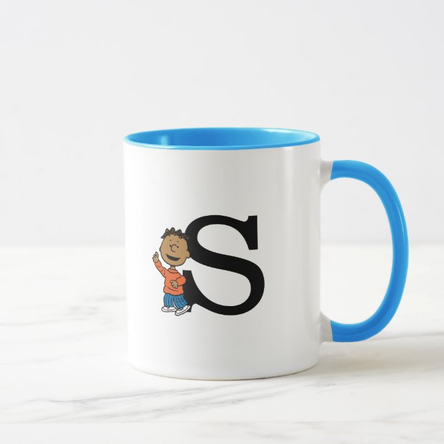 Peanuts | Franklin Monogram S Mug (Right)
