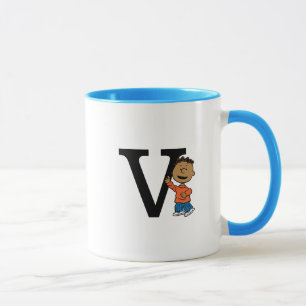 Peanuts   Franklin Monogram V Mug