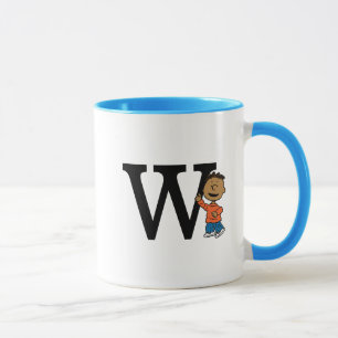 Peanuts   Franklin Monogram W Mug