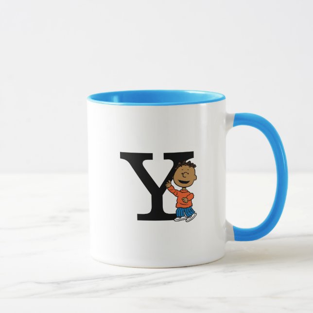 Peanuts | Franklin Monogram Y Mug (Right)