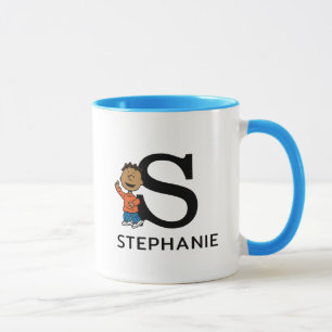 Peanuts   Franklin Name & Monogram S Mug