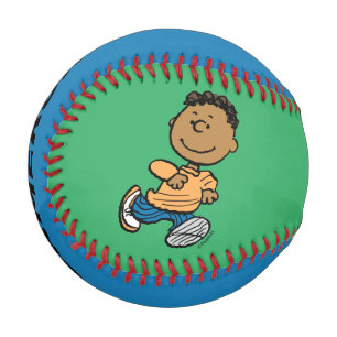 Peanuts Franklin Running Baseball