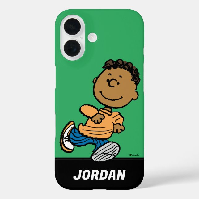 Peanuts | Franklin Running Case-Mate iPhone Case (Back)