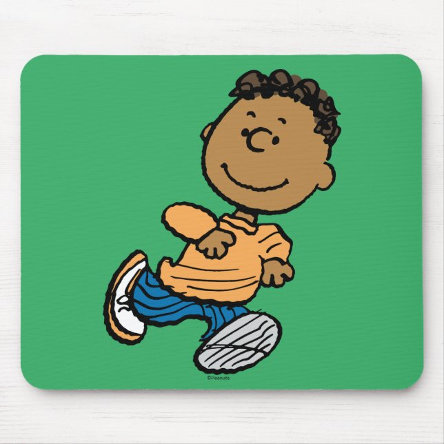 Peanuts | Franklin Running Mouse Mat (Front)
