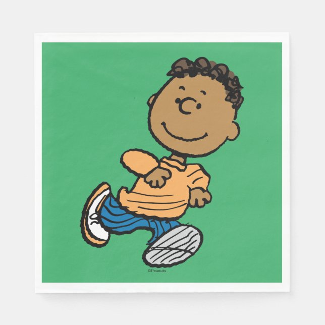 Peanuts | Franklin Running Napkin (Front)