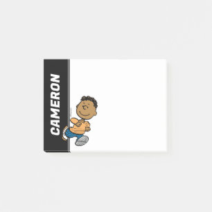 Peanuts   Franklin Running Post-it Notes