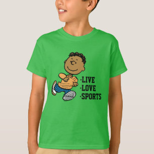 Peanuts   Franklin Running T-Shirt