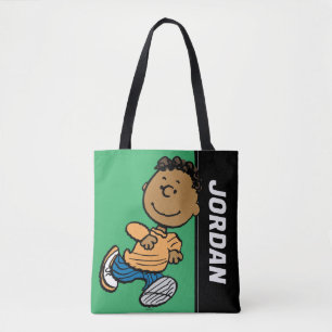 Peanuts   Franklin Running Tote Bag