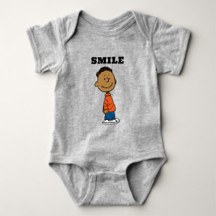 Peanuts Franklin Smile Baby Bodysuit