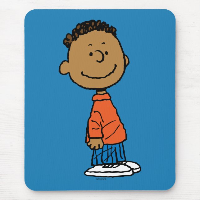 Peanuts | Franklin Smile Mouse Mat (Front)