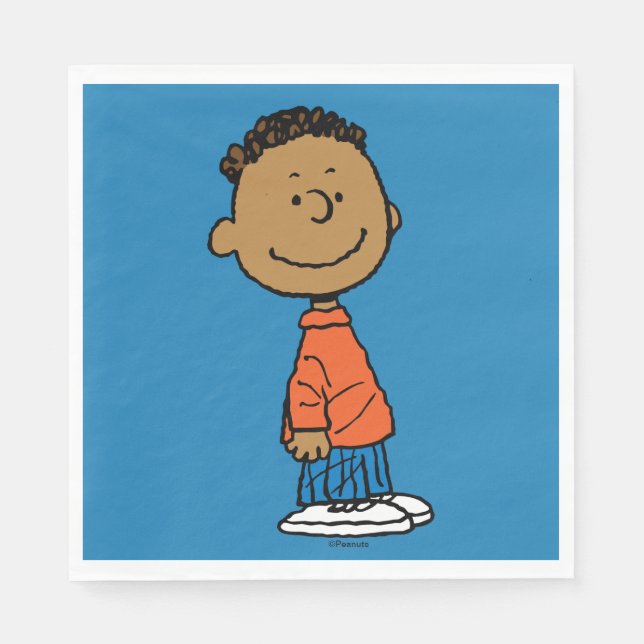 Peanuts | Franklin Smile Napkin (Front)