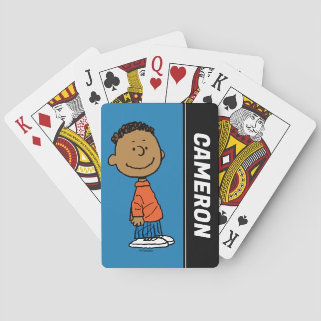 Peanuts | Franklin Smile Playing Cards (Back)