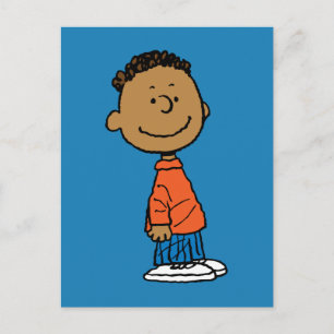 Peanuts   Franklin Smile Postcard