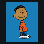 Peanuts | Franklin Smile Poster<br><div class="desc">Check out this cute Peanuts design featuring Franklin.</div>