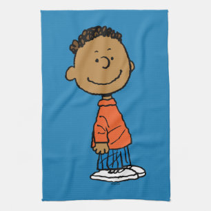Peanuts Franklin Smile Tea Towel
