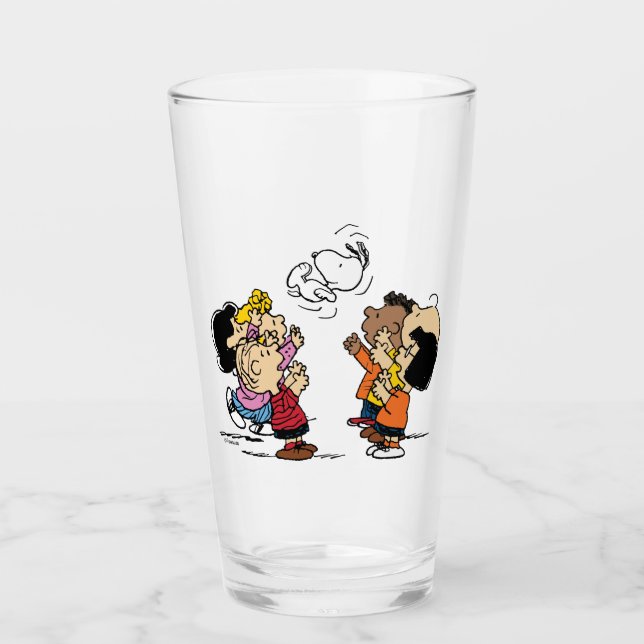 Peanuts | Friends Fun Glass (Front)