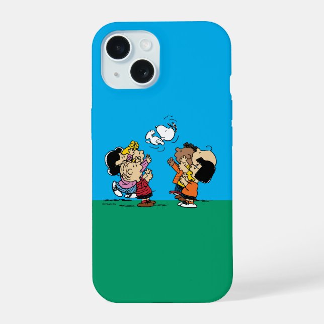 Peanuts | Friends Fun iPhone 15 Case (Back)