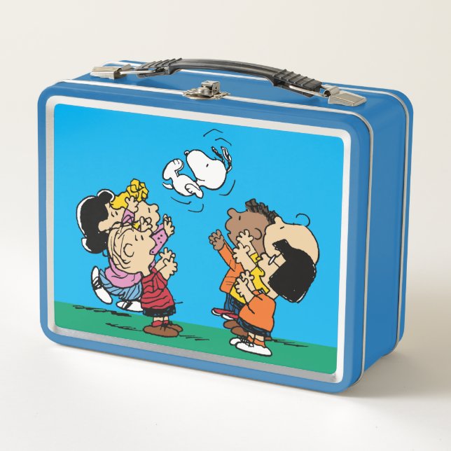 Peanuts | Friends Fun Metal Lunch Box (Front)