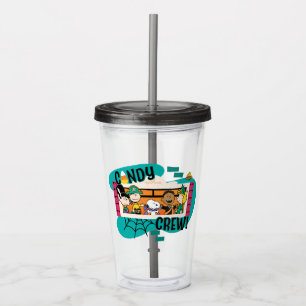 Peanuts Gang Candy Crew Halloween Acrylic Tumbler