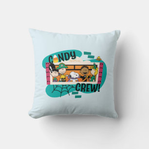Peanuts Gang Candy Crew Halloween Cushion
