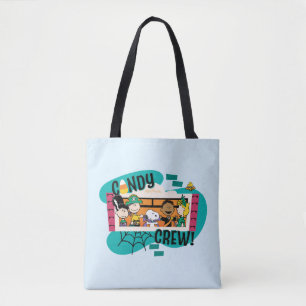 Peanuts Gang Candy Crew Halloween Tote Bag