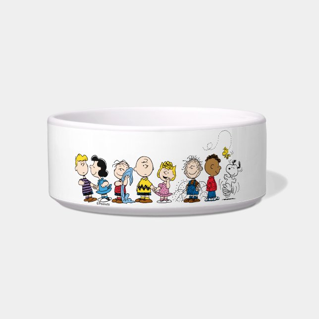 Peanuts Gang Group Lineup Bowl (Front)