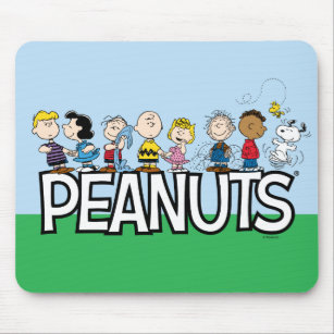 Peanuts Gang Group Lineup Mouse Mat