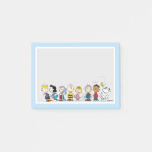 Peanuts Gang Group Lineup Post-it Notes