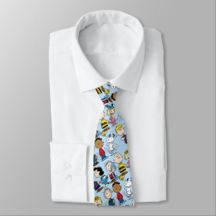 Peanuts Gang Group Lineup Tie